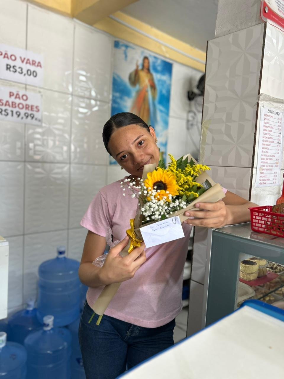 Buquê de flores entregue pela Viellen Flores em Salvador